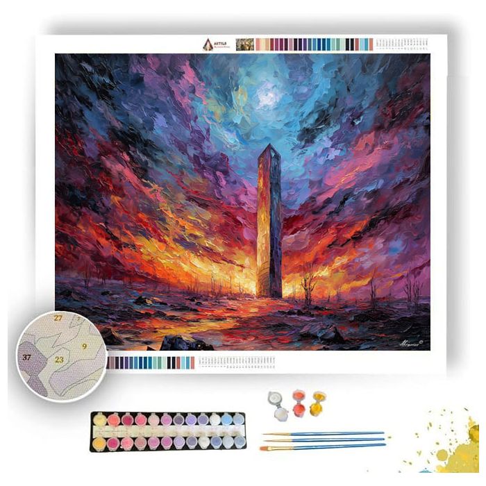 FORGOTTEN OBELISK - Paint by Numbers Full Kit