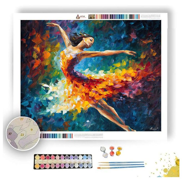 BROKEN DANCER - Paint by Numbers Full Kit