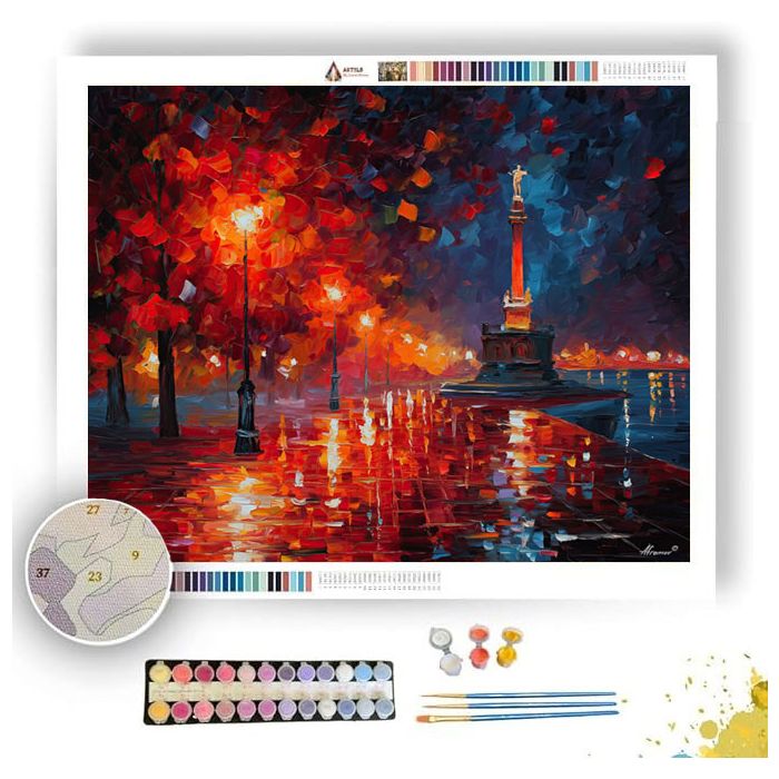 CRIMSON STATUE - Paint by Numbers Full Kit