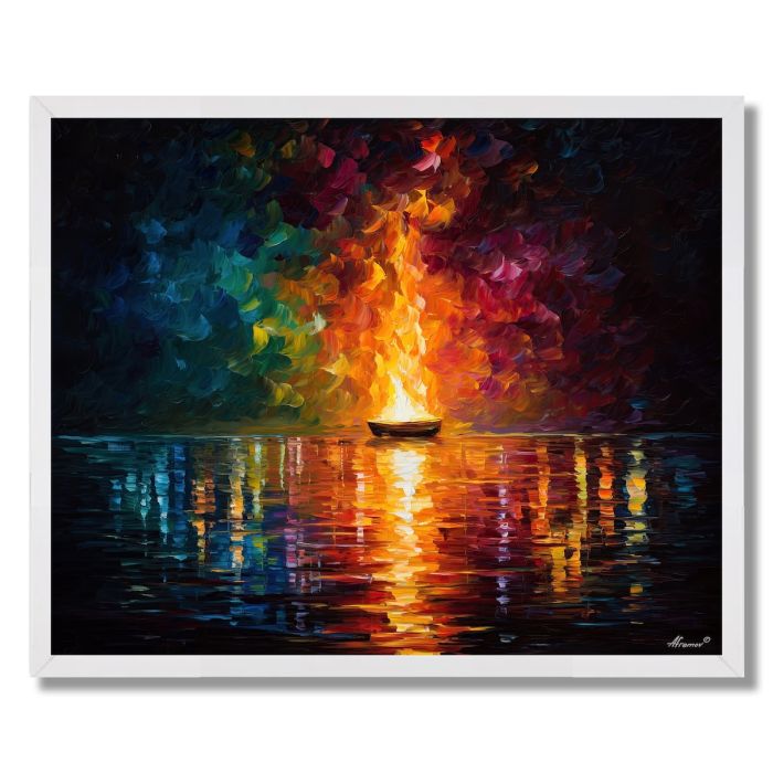 DREAMING FLAME - FRAMED