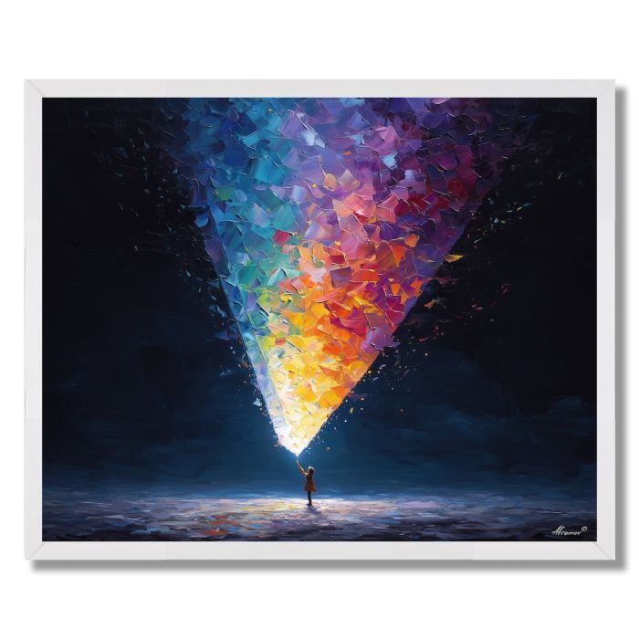 FALLING PRISM - FRAMED