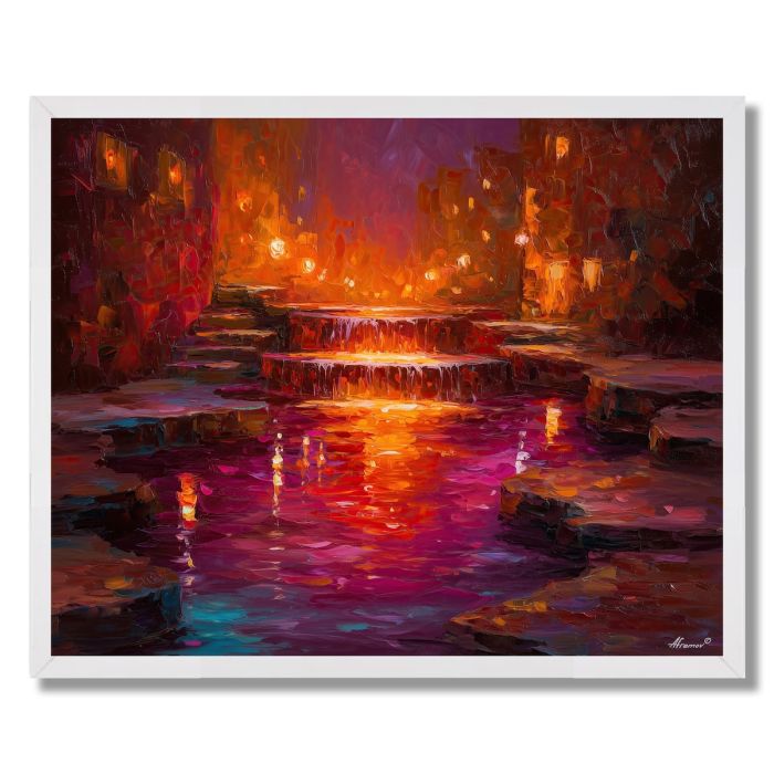 WOUNDED FOUNTAIN - FRAMED