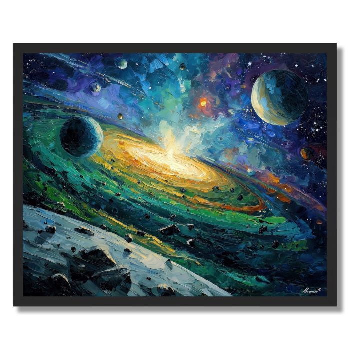 TWISTED PLANET - FRAMED