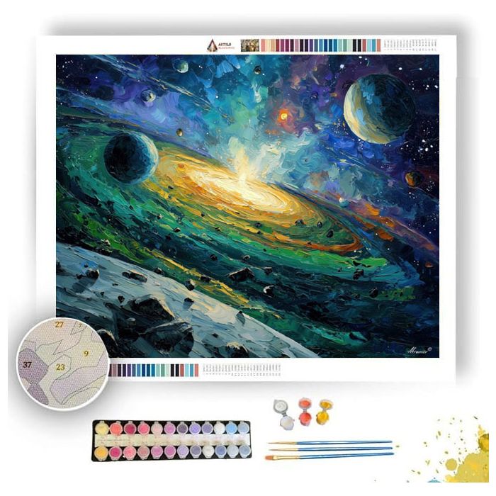 TWISTED PLANET - Paint by Numbers Full Kit
