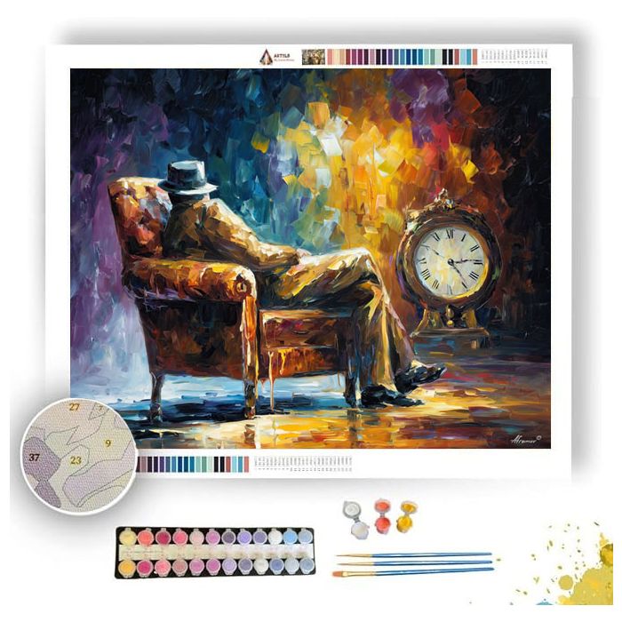 MELTED CLOCK - Paint by Numbers Full Kit