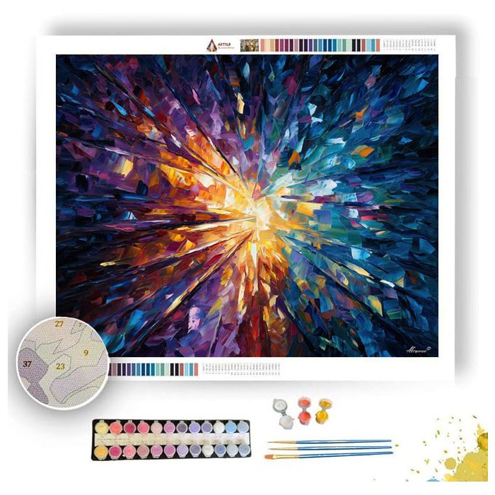 BROKEN PRISM - Paint by Numbers Full Kit