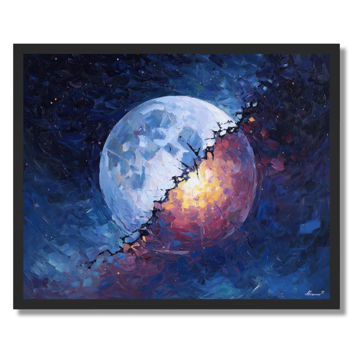 BROKEN ORBIT - FRAMED