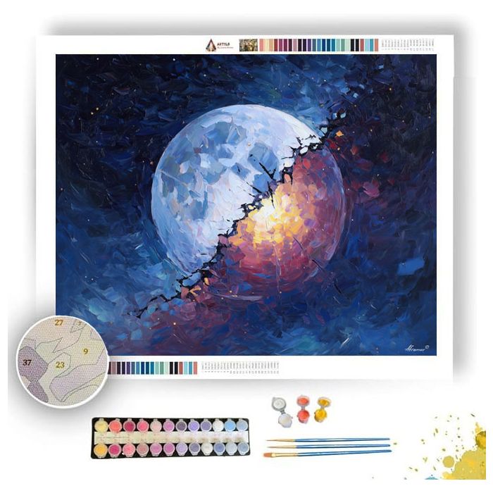 BROKEN ORBIT - Paint by Numbers Full Kit