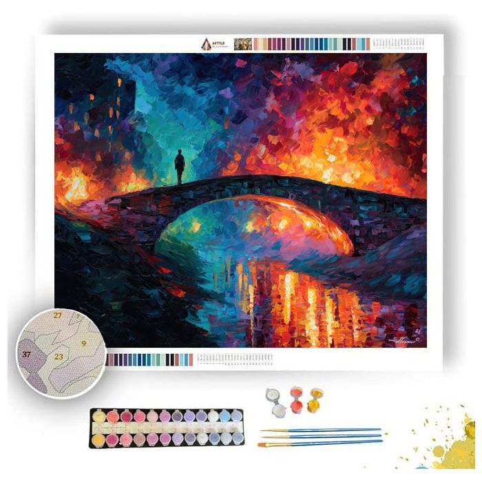 RADIANT BRIDGE - Paint by Numbers Full Kit