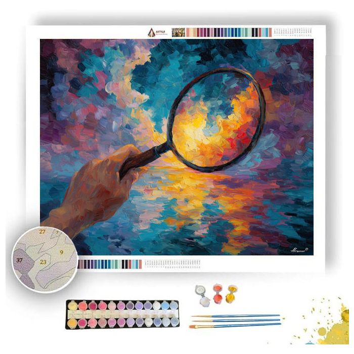 SURREAL MIRROR - Paint by Numbers Full Kit