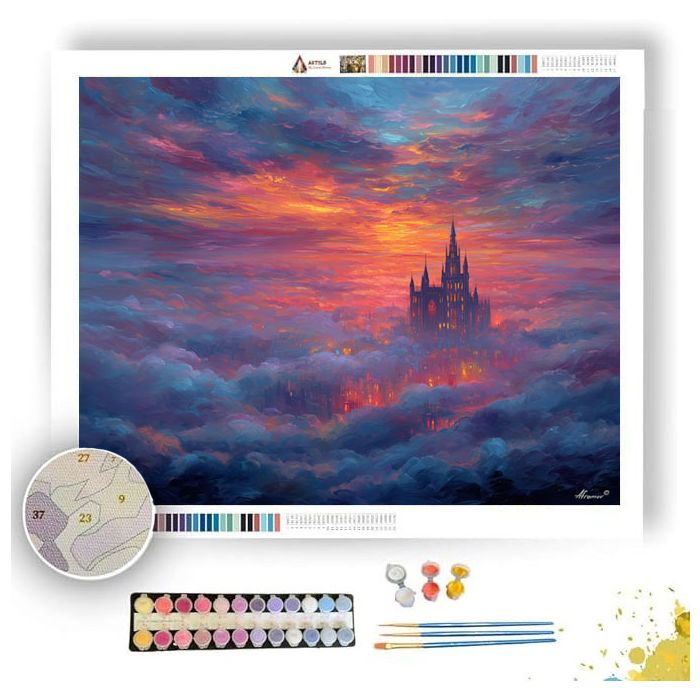 LOST CATHEDRAL - Paint by Numbers Full Kit