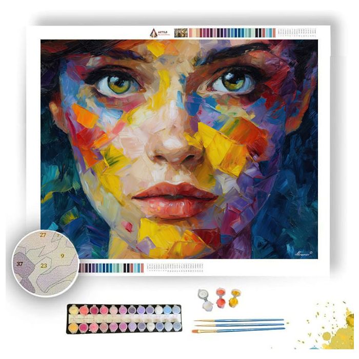 RADIANT ORACLE - Paint by Numbers Full Kit