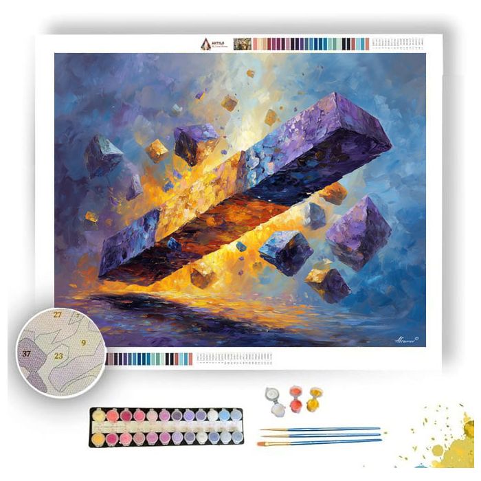 BROKEN OBELISK - Paint by Numbers Full Kit