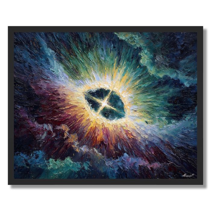 HOLLOW STAR - FRAMED