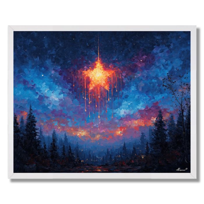 SURREAL STAR - FRAMED