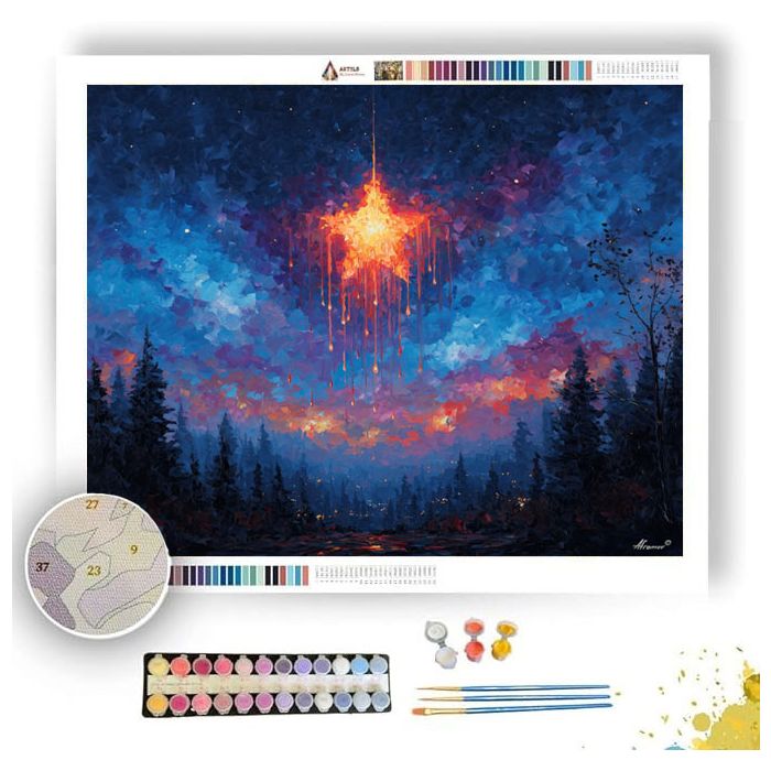 SURREAL STAR - Paint by Numbers Full Kit