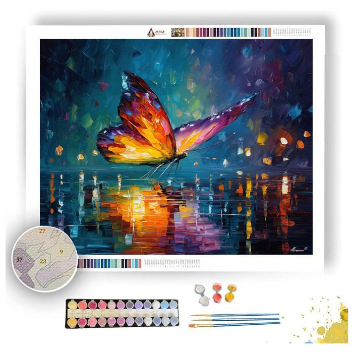 PRISMATIC FLIGHT - Paint by Numbers Full Kit