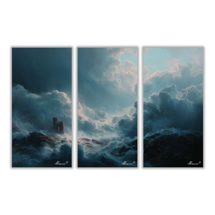 WOUNDED TOWER - SET OF 3