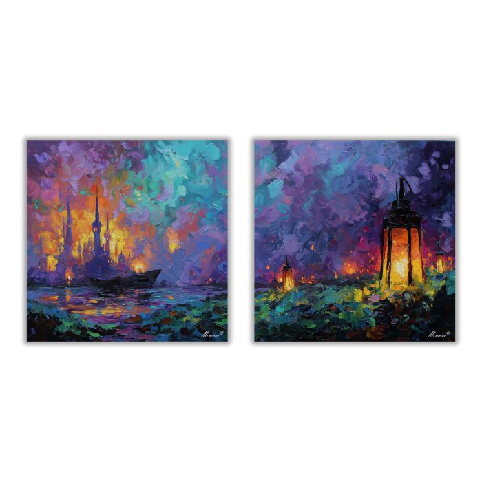 STORMY MAZE - SET OF 2