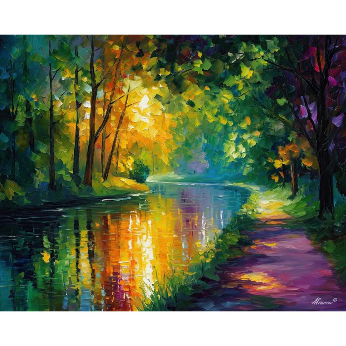 SUNLIT REFLECTIONS PATH