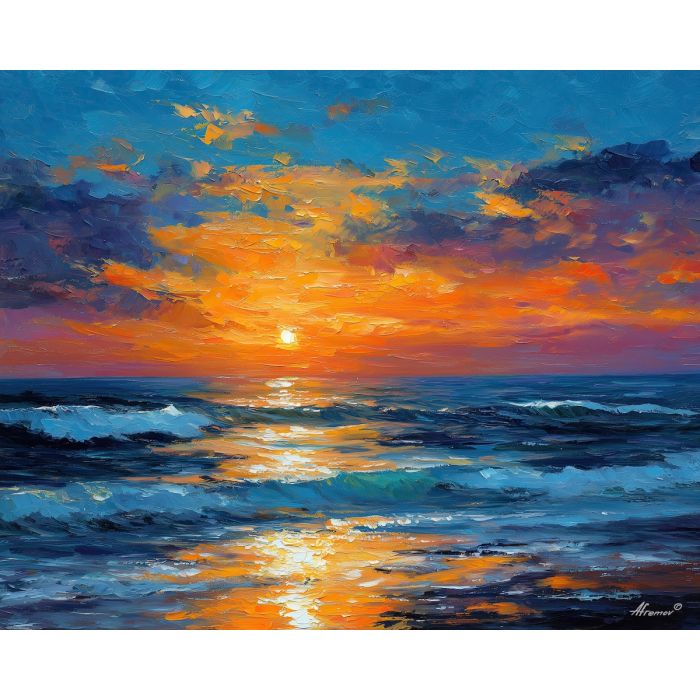 OCEAN SUNSET SPARKLE