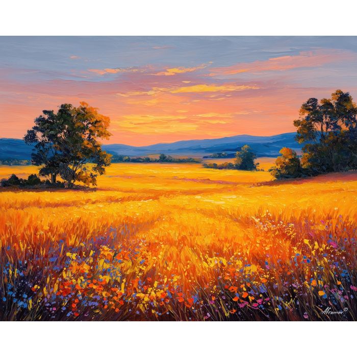 GOLDEN EVENING FIELDS
