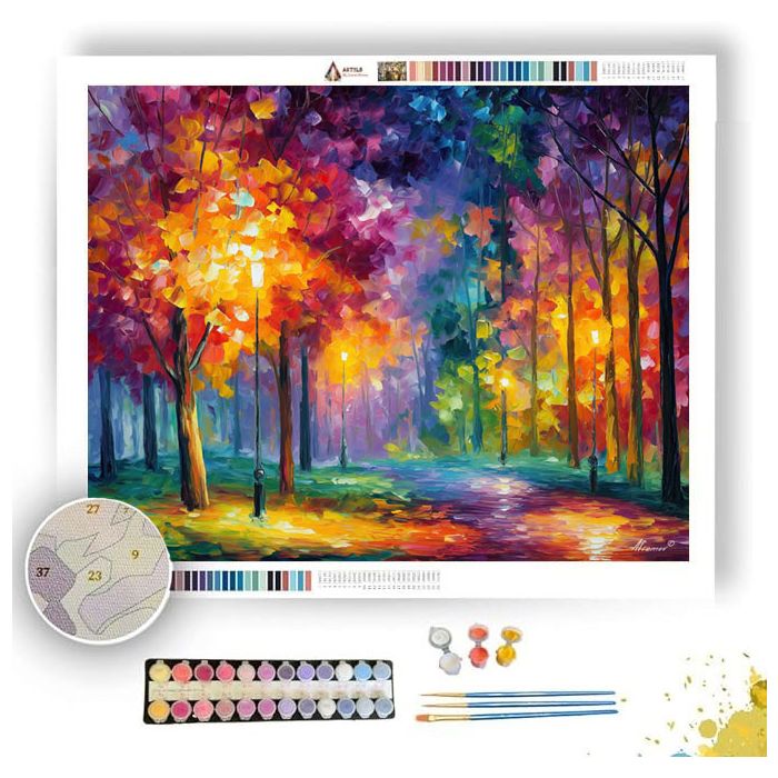 FESTIVAL GARDEN WALK - Paint by Numbers Full Kit