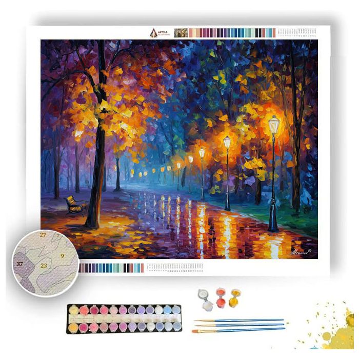 FESTIVAL OF AUTUMN LIGHT - Paint by Numbers Full Kit