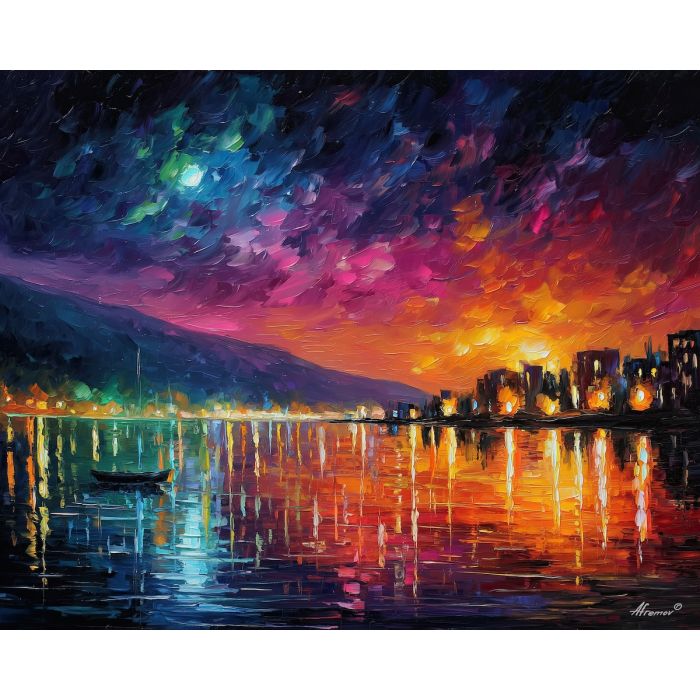 AURORA OVER THE LAKE