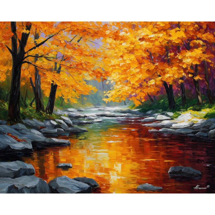 RADIANT AUTUMN RIVER