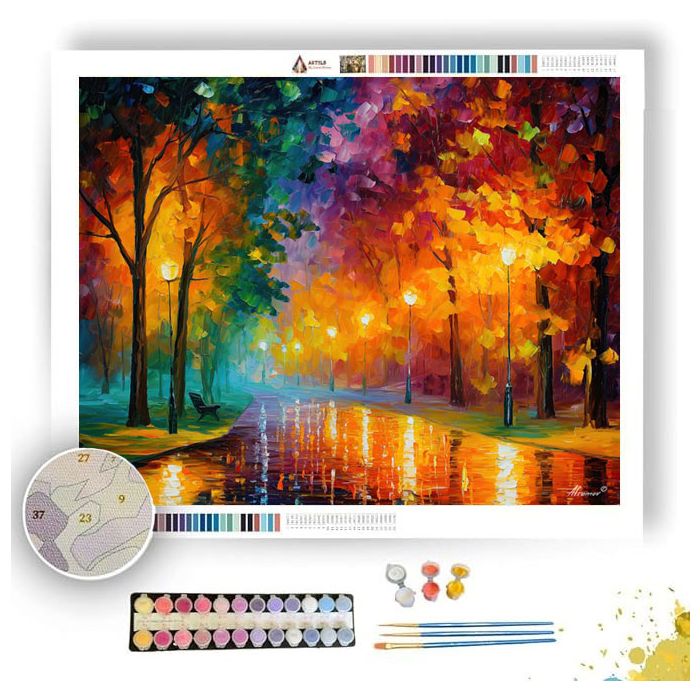GARDEN OF RADIANCE - Paint by Numbers Full Kit