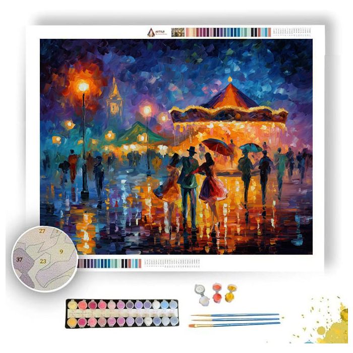 MOONLIT CARNIVAL - Paint by Numbers Full Kit