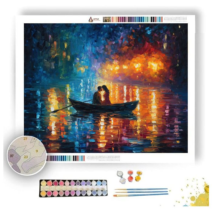 LUMINOUS LOVERS - Paint by Numbers Full Kit