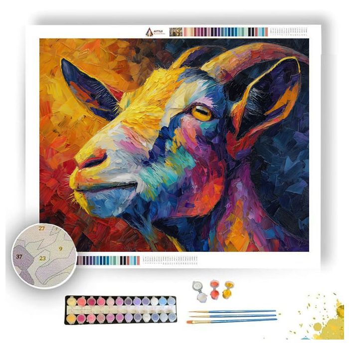SONG OF THE GOAT - Paint by Numbers Full Kit