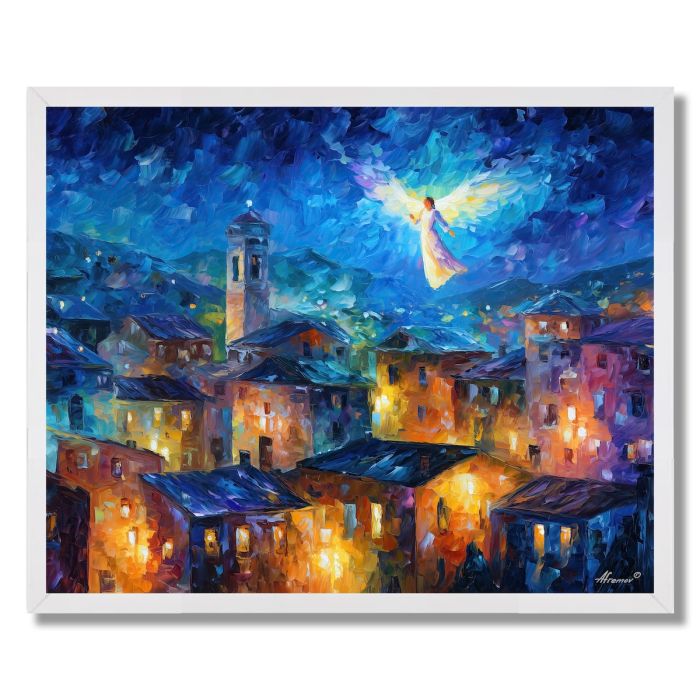 ANGEL OF THE VILLAGE - FRAMED