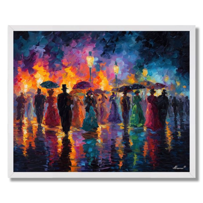 MYSTIC NIGHT PARADE - FRAMED