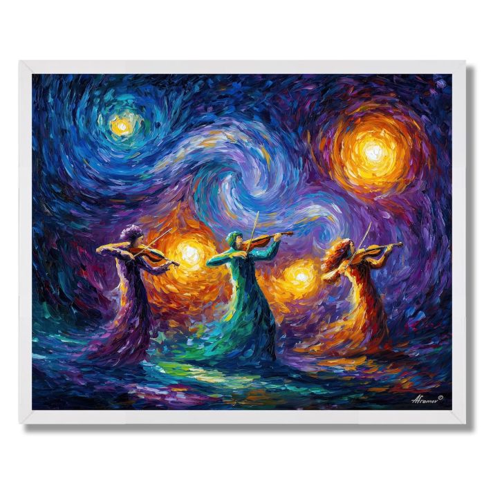 MUSIC OF THE NIGHT SKY - FRAMED