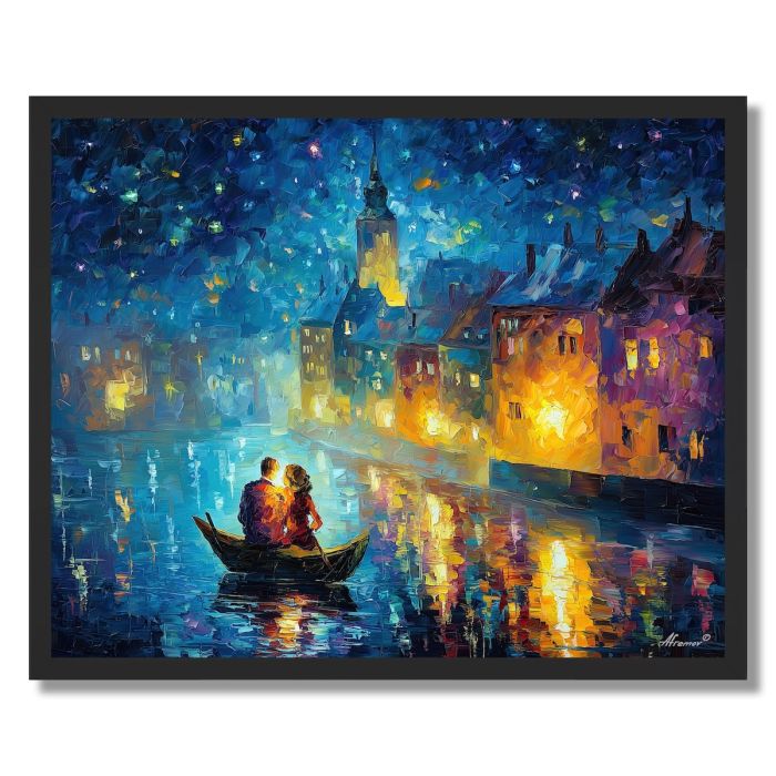 FLOATING LOVERS DREAM - FRAMED
