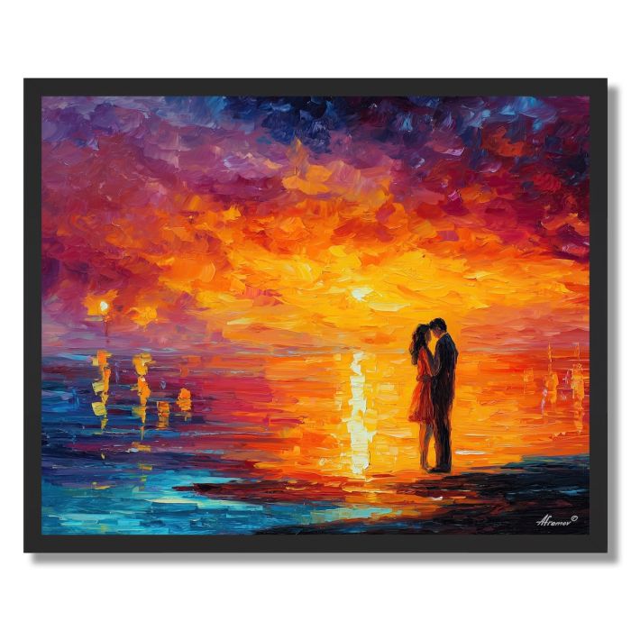 SUNRISE EMBRACE - FRAMED