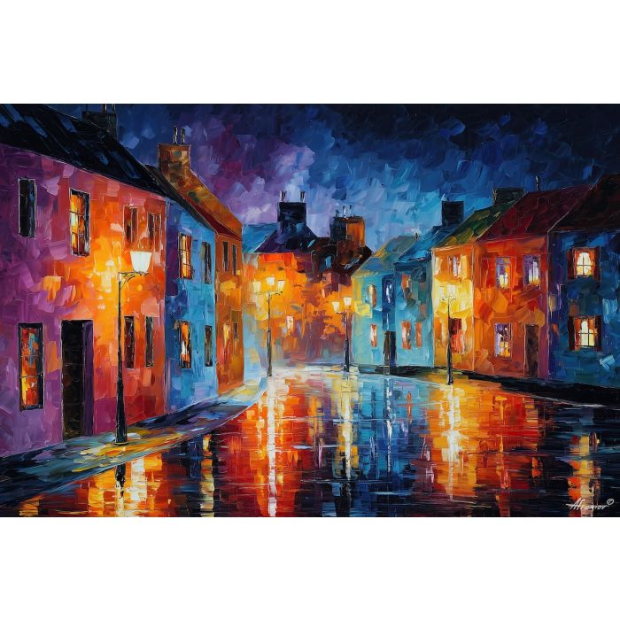 THE COLORFUL VILLAGE NIGHT