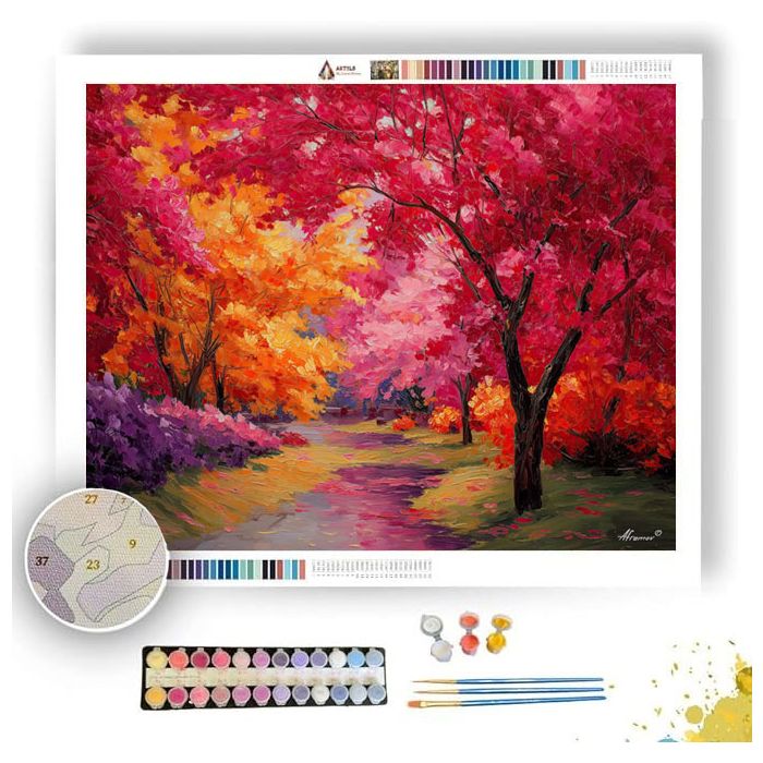 PHOENIX GARDEN - Paint by Numbers Full Kit