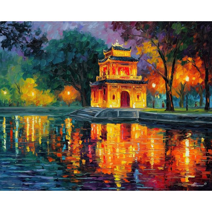 IMPERIAL GARDEN AT DUSK