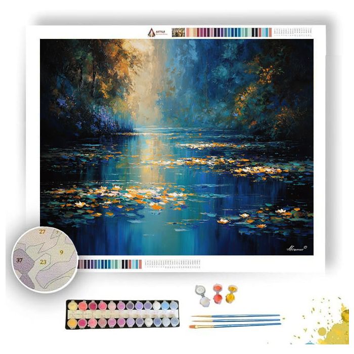 GARDEN OF SILENCE - Paint by Numbers Full Kit
