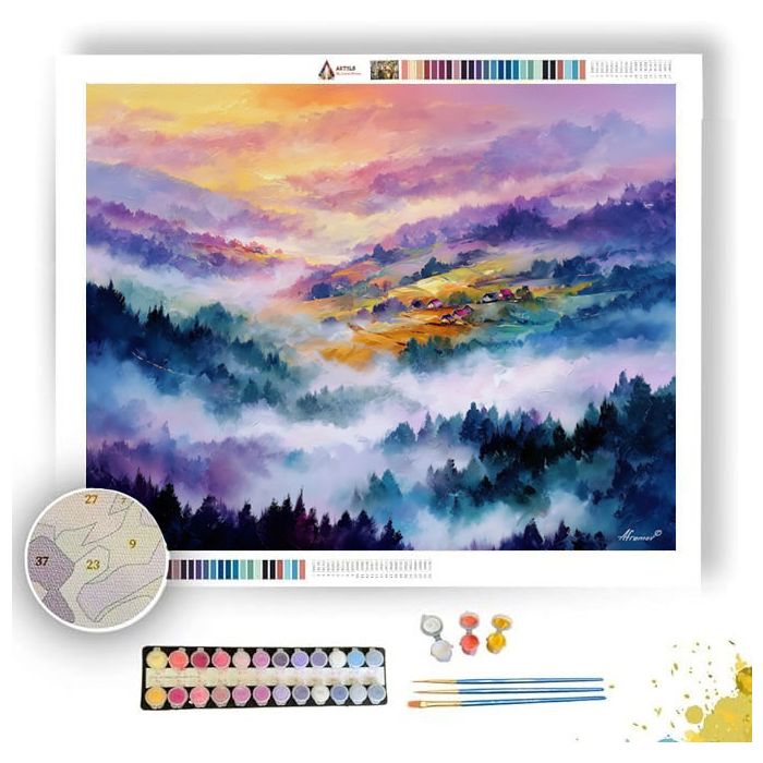 THE SOUND OF MIST - Paint by Numbers Full Kit