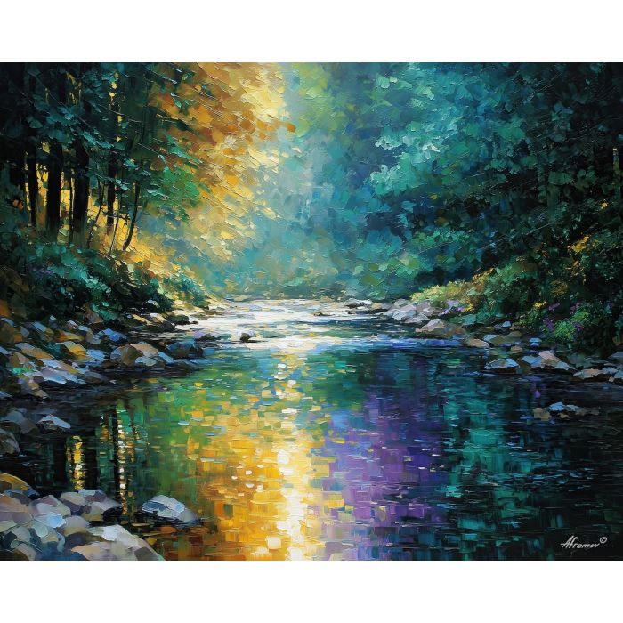 SILENT STREAM OF LIGHT