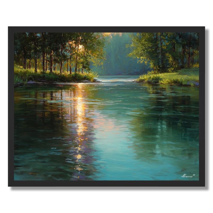 THE SILVER RIVER - FRAMED