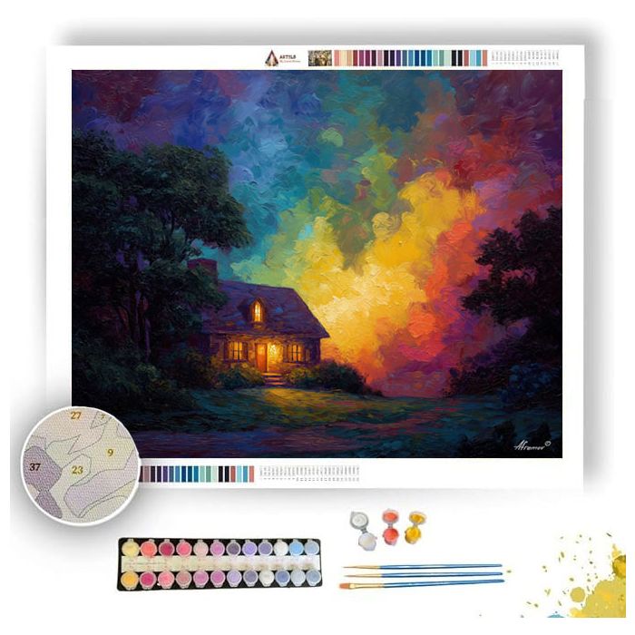 THE RADIANT HOUSE - Paint by Numbers Full Kit