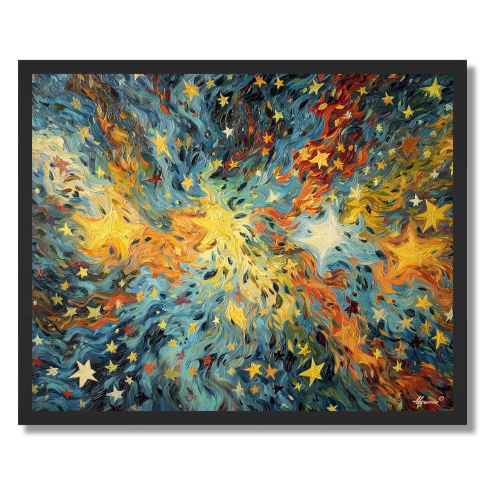 STARS OF THE HEART - FRAMED