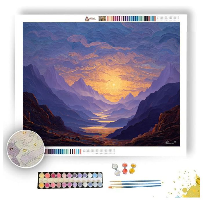 THE MYSTIC PATH - Paint by Numbers Full Kit