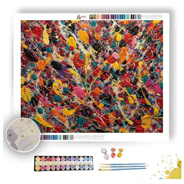 COLORFUL SOULSCAPE - Paint by Numbers Full Kit